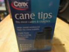 023601007186 Carex Cane Tips Black