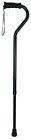 023601015808 Carex Health Brands Ergo Offset Cane Black