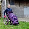 Sns-192-b01k2srmw8 100% Waterproof Fleece-lined Wheelchair Cozy Cover Universal Fit For Manual