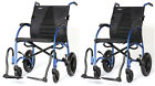 1001-1003 Strongback Excursion Lightweight Transport Chair Wheelchair New