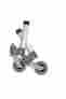 10113 Drive Medical Comb Swivel Fixed Wheels 3 W Lock And Rear Glides Pr Part No.1 822383112282