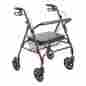 10215bl-1o Rollartor Drive Medical Heavy Duty Walker Red Foldable Rollator Large Padded Seat Indoor Outdoor Safety 822383100654