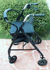 1025-bkax Probasic Economy Rollator With Loop Brakes And Pouch Model