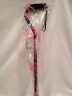 1070pg Nova Medical Products Designer Cane With Offset Handle Pink Garden 652308107143