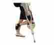 10765 Owens Holdings Llc Dom Crutch Padded Knee Rest Attaches To Standard Crutches For Hands Mobility Rel 799975047058