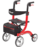 11064a Complete Medical Supplies Nitro Rollator Red