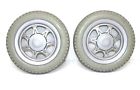 1122838 Nutron Invacare Power Wheelchair Solid Drive Wheels W 7-spoke Rims