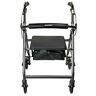 146-r726sl Mckesson Rollator Silver Folding Alum Frame 0612479223134