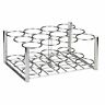 18113 Drive Medical Deluxe Oxygen Cylinder Rack Chrome 822383109152