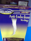 18mmhg Bell Large Anti-embolism White Stokings Horn