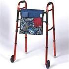 1947a Complete Medical Supplies Quilted Walker Bag Blue Print Double-sided 15.5 X6.5 X 1.5