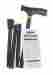 2055k Probasics Adjustable Folding Aluminum Cane Black 634397536226