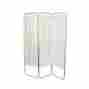 65-0101w 3-panel Fabrication Enterprises Standard Privacy Screen 48 Wx 68 H Extended 19 Wx68 X2.5 D Folded 714905055736
