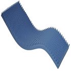 33x72x3 Medichoice Twin Bed Eggcrate Pad Blue 8 W 2in Peaks Foam Soundproofing