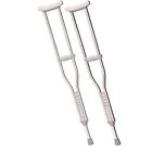 1455a 36 Youth Medical 44 Pair Button Aluminum Complete Push Crutch