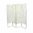 65-0102w 4-panel Fabrication Enterprises Standard Privacy Screen 62 Wx68 H Extended 19 X3.25 D Folded 714905055743