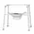 411nv Bariatric Commode Probasics W Armrests Adjustable Height Free Shipping
