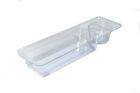 4332478458 Top Glides Heavy Duty Clear Plastic Holder For Walker Basket