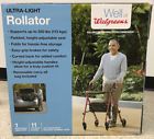 449724 Walgreens New Rollator Walker Weight Burgundy