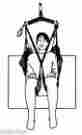 527530 Waverly Glen Universal Padded Hammock Sling Medical Size Large New Lift Transfer