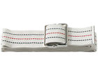 621l-wht Gait Shipping Metal Free Belt Cotton Prestige Medical Buckle Long