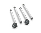 6278 Invacare New Walker Wheel Leg Extensions Kit Front Wheels Rear