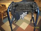 66100 Invacare Blue Bariatric Rollator Model From Estate