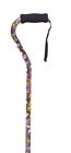 754756913359 Essential Medical Supply Designer Offset Handle Cane In