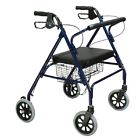 822383100647 Drive Medical Heavy Duty Bariatric Walker Rollator With