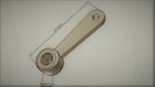 9.511.019 Medcaster Transmission Lever Caster
