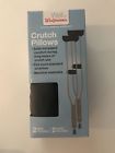 949381 Walgreens Crutch Pillows Pads Black Cushion Arm Pillow