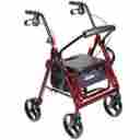 954191 Transport Wheel Chair Rollator Folding Combo Medical Adult Walker Portable 0765050954191