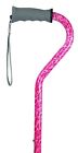 A583-00 Carex Health Brands Ergo Offset Cane Rose 023601015839