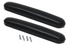A66055bk-a3 Alco Heavy Duty Desk Length Wheelchair Arm Pads Black Pair