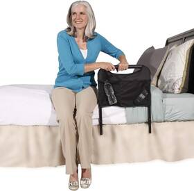 8400 Able Life Bed Rail With Safety Handle 300 Lb Support Adjustable Assist Bar