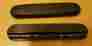 Ac015658 Desk Length Tag New Two 2 Wheelchair Armrests Black Padded