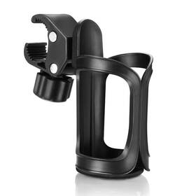 Ac8015-automotive Accmor Walker Cup Holder Wheelchair Universal Drinks Black