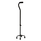802-1333-0200 Adjustable Dmi Black Cane Base Small Quad