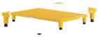 Ahw-l-2436 Vestil Adjustable Stand With Serrated Deck Steel