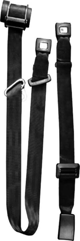 H350230 Amf Bruns 603964053930 Automatic 3 Point Retractor Without Height Adjustment