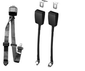 H3502 Amf Bruns 603964056993 Wav Automatic 3 Point Belt With Height Adjuster And Two Flexible Buckles