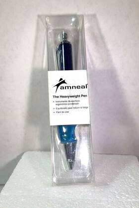 Tpg-651 Amneal The Pencil Grip Heavyweight Pen -rare Blue Exterior - Brand New