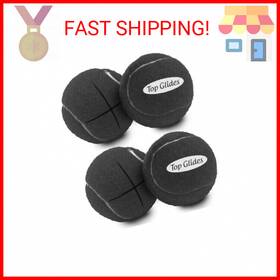 Amp 700987499254 Top Glides Precut Walker Tennis Ball