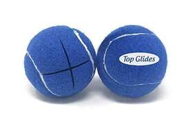 Amp 700987499292 Top Glides Precut Walker Tennis Ball Dark Blue