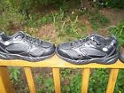 Answer2 447-1 Black Womens Walking Shoe 10-wide Answer 2 Leather Lace Tennis 10m Great Nice New No More Pain