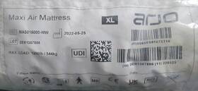 Mas015000-ww Arjo Maxi Air Slide Aide Mattress Xl Max 1200lb/544kg