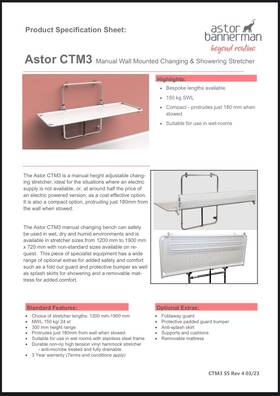 Ctm3 Astor Bannerman Adult Changing Table