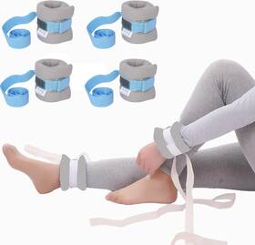 Uausysd02-1 Austylco 4pcs Hospital Patient Medical Restraints Bed Limb Holders Medium Grey