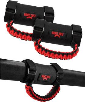 Badass Moto 313023251220 Roll Bar Grab Handles - Sxs Atv And Utv Grips