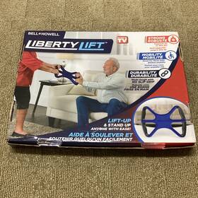 7223fec Bell Howell Liberty Lift Assist Device Blue Heavy Duty 400 Lb No Slip Grip